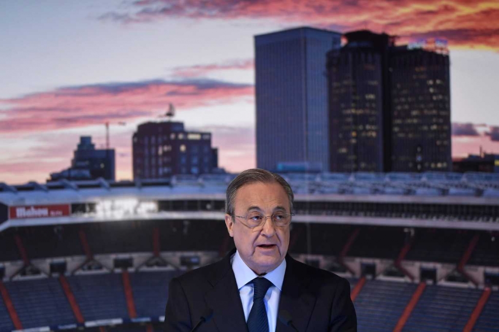 Florentino Pérez no oculta su descontento tras la eliminación del Real Madrid