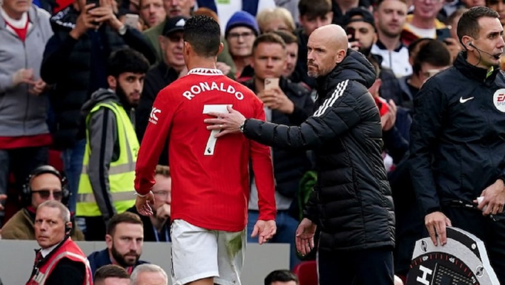 Erik Ten Hag critica a Cristiano Ronaldo: 'Me falló a mí y al equipo'