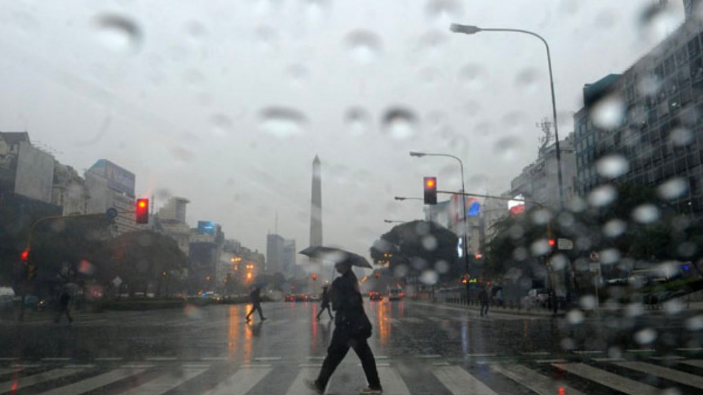 Lluvias hoy en Buenos Aires: a qué hora y hasta cuándo