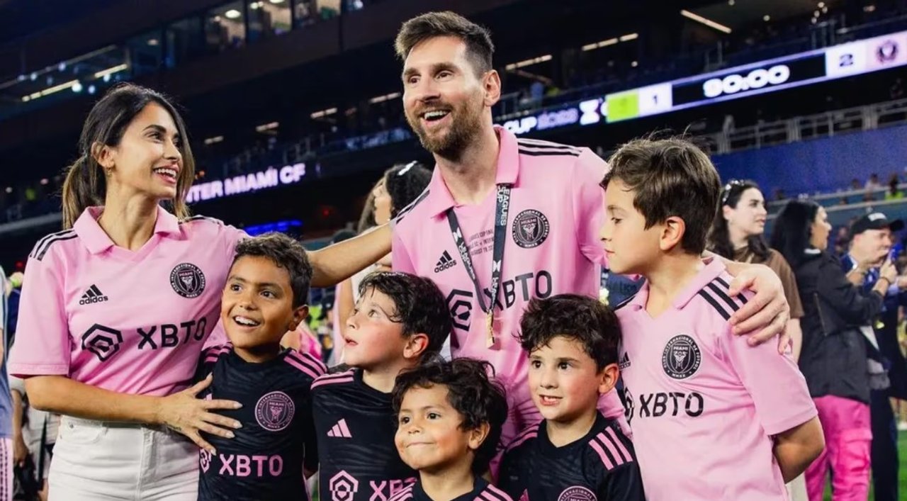 Video: el supuesto gol de Mateo Messi que se hizo viral en redes sociales