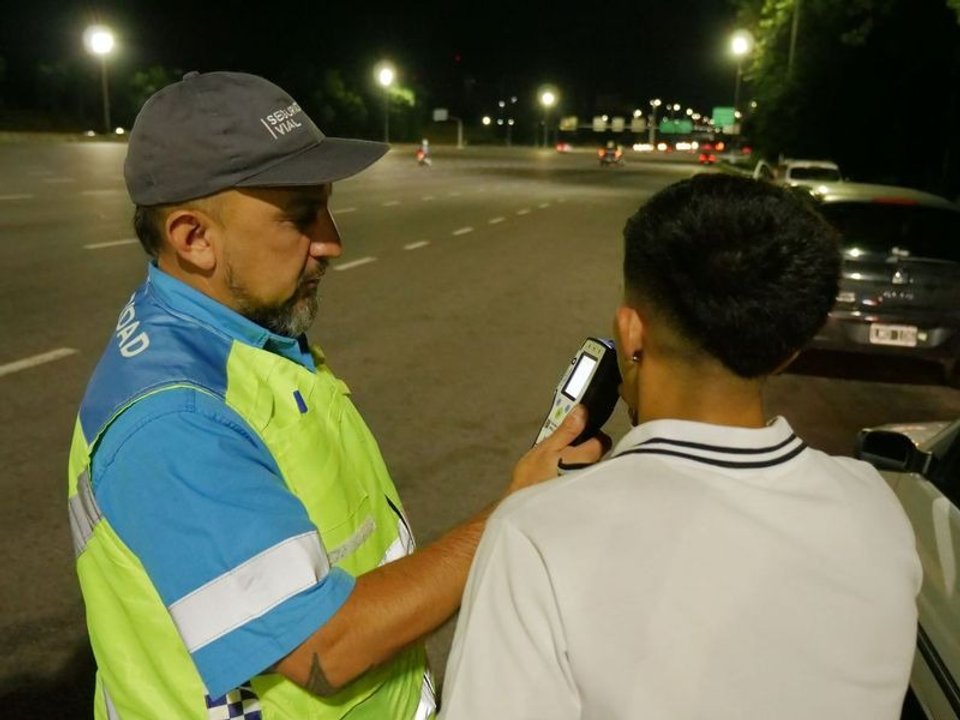 Se intensificaron los controles vehiculares durante Año Nuevo