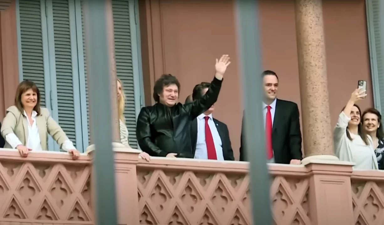 El presidente Javier Milei