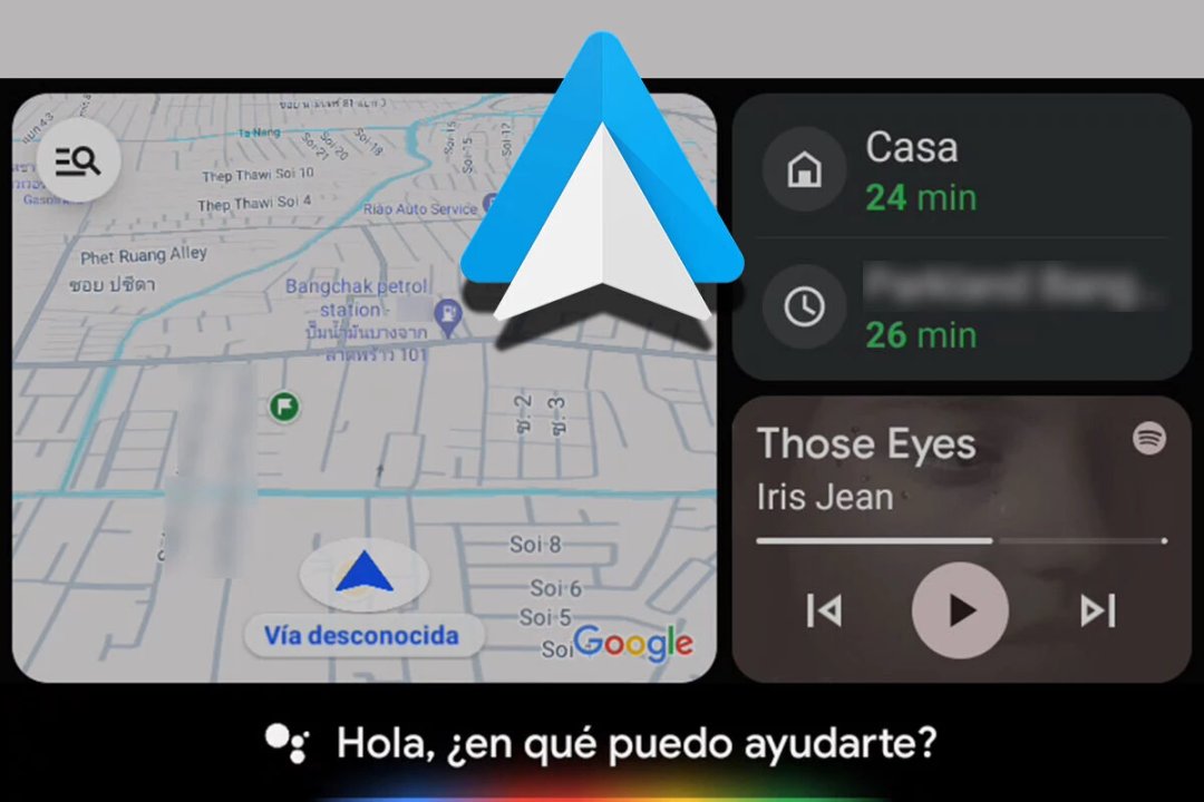Android Auto renueva el diseño del Asistente para que no tape el mapa