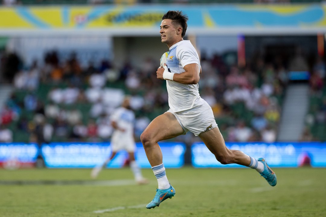 Los Pumas 7s dieron un paso más en el Rugby Seven de Perth y se clasificaron a las semifinales