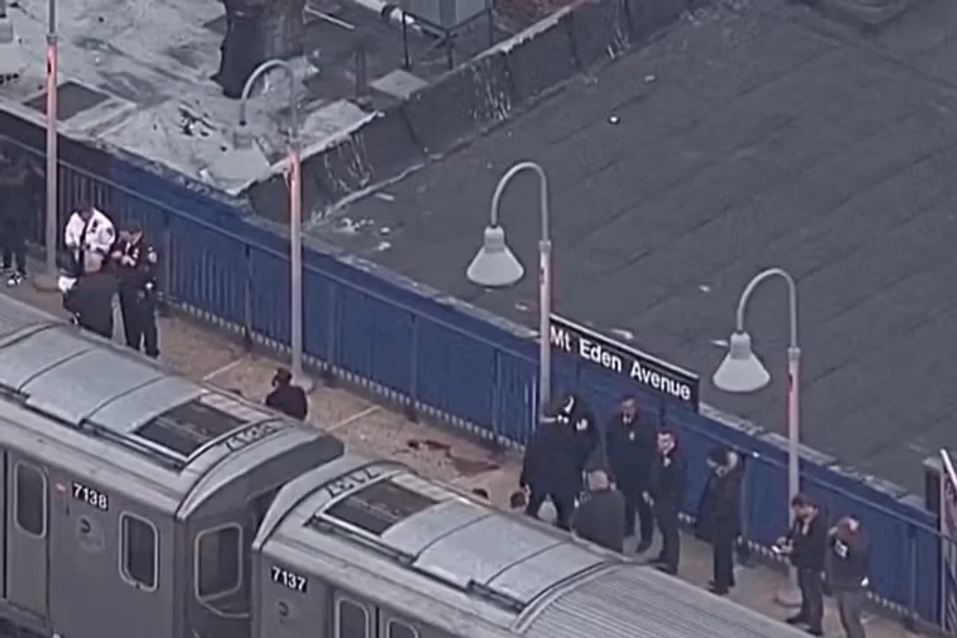 Se produjo un tiroteo en una estación de subte del Bronx de Nueva York: hay un muerto y cinco heridos. Crédito: NBC News 