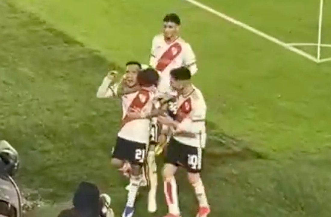 El video del polémico festejo de Esequiel Barco tras su golazo: ¿hizo gestos contra los hinchas de River?