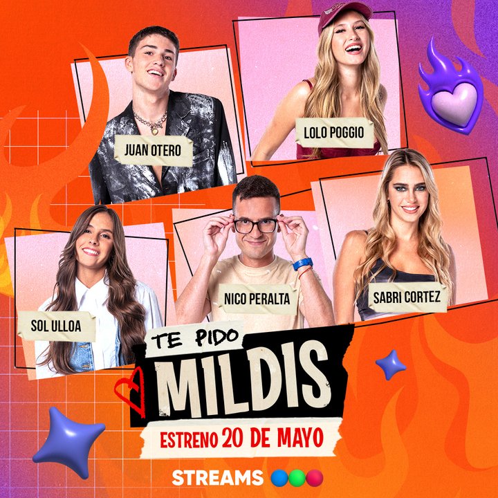 Telefe lanza un streaming con una hermana de Julieta Poggio y un hijo de Flor Peña