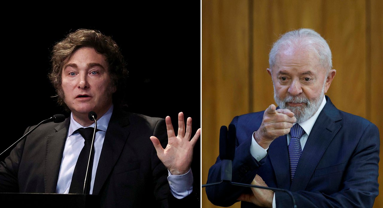Milei desembarca en Brasil para apoyar la candidatura de Flávio Bolsonaro y tensiona con Lula