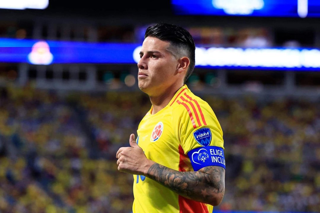 James Rodríguez hospitalizado en EE.UU. por deshidratación severa