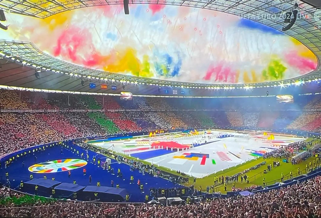 El show de clausura de la Eurocopa 2024