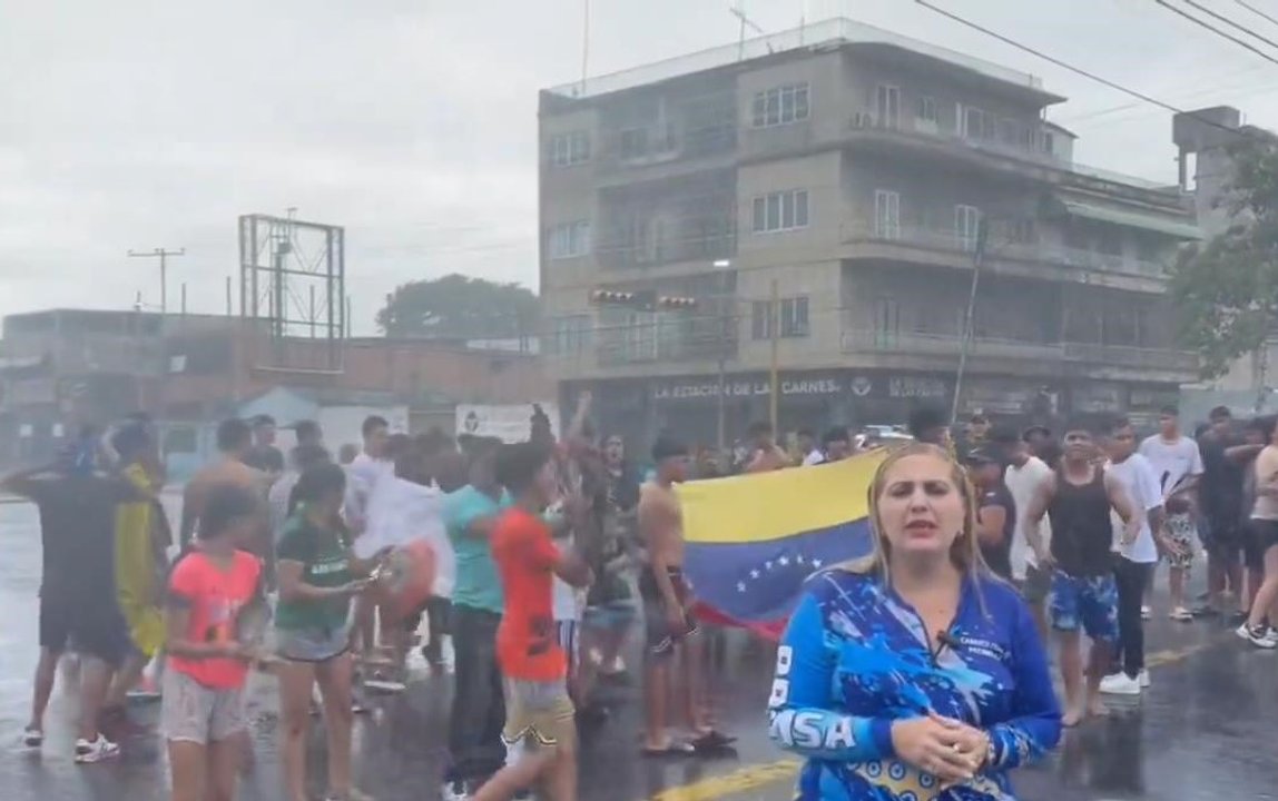 Cacerolazos y protestas en las calles de Venezuela tras las elecciones que proclaman a Maduro