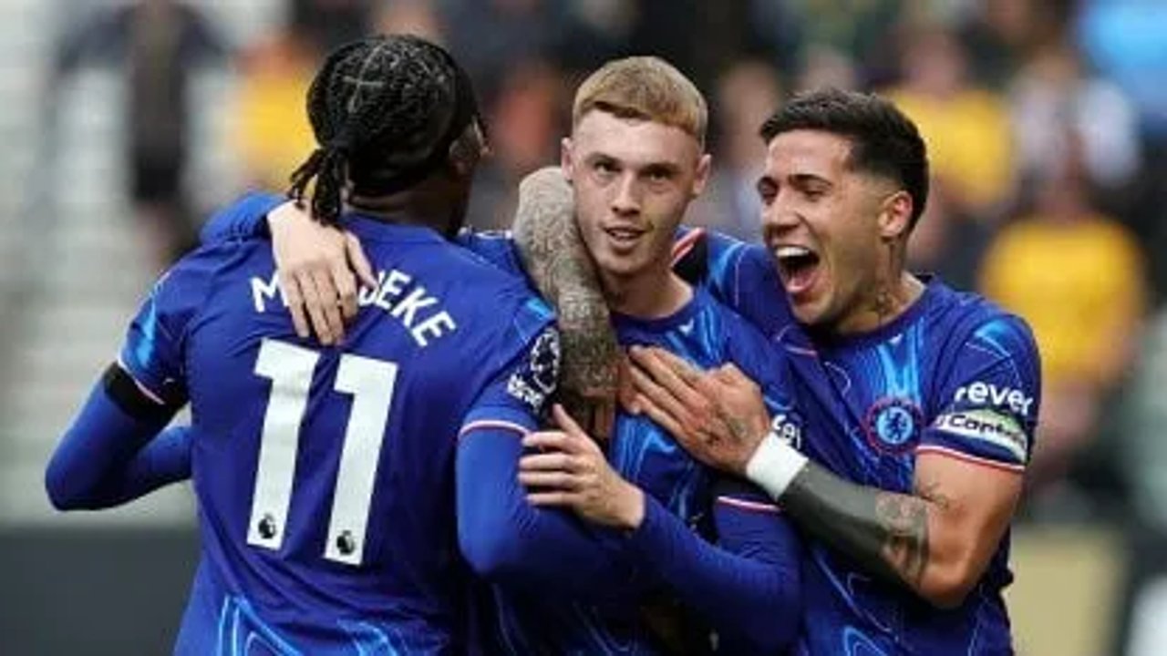 Con Enzo como capitán, el Chelsea aplastó al Wolverhampton y logró su primer triunfo en la Premier League