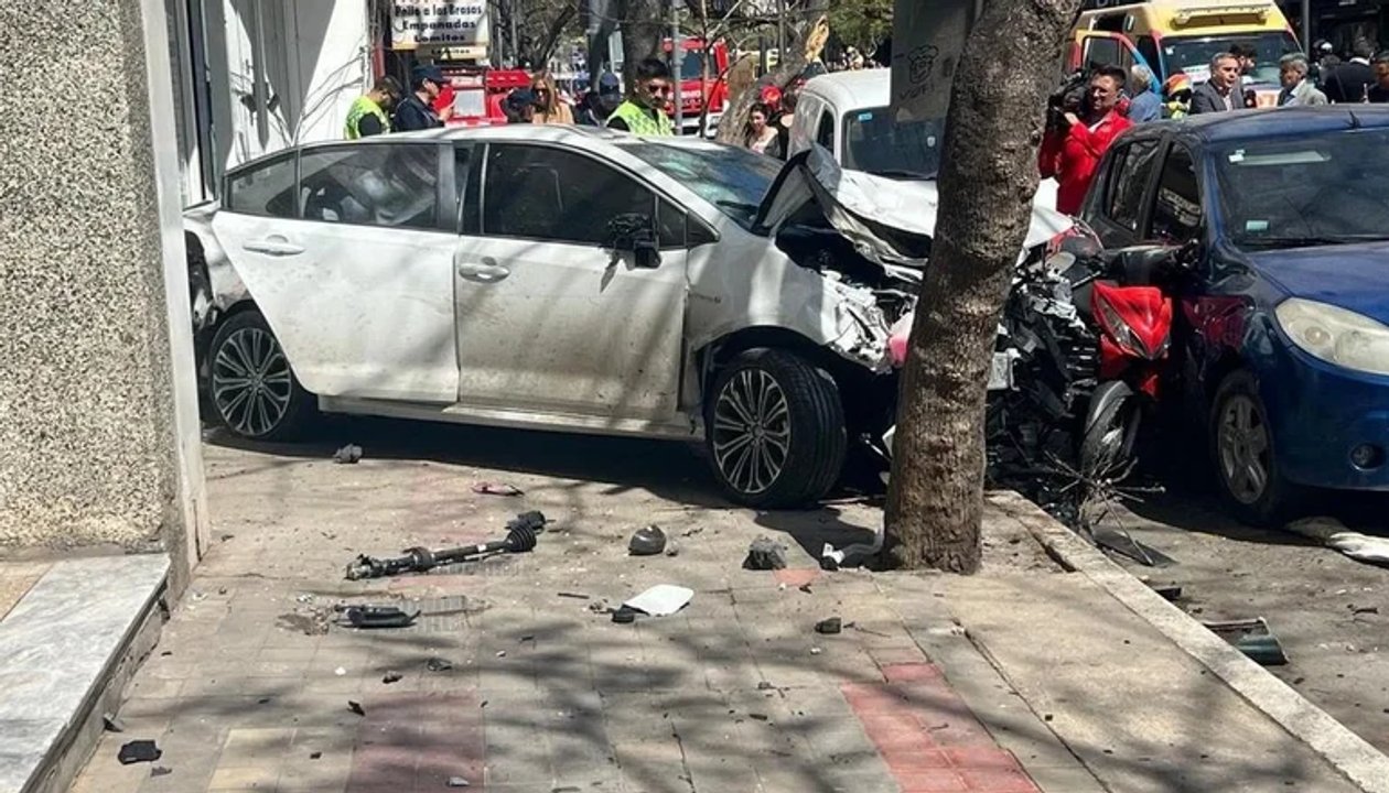 Choque en Córdoba: ¿Qué se sabe del estado del conductor?