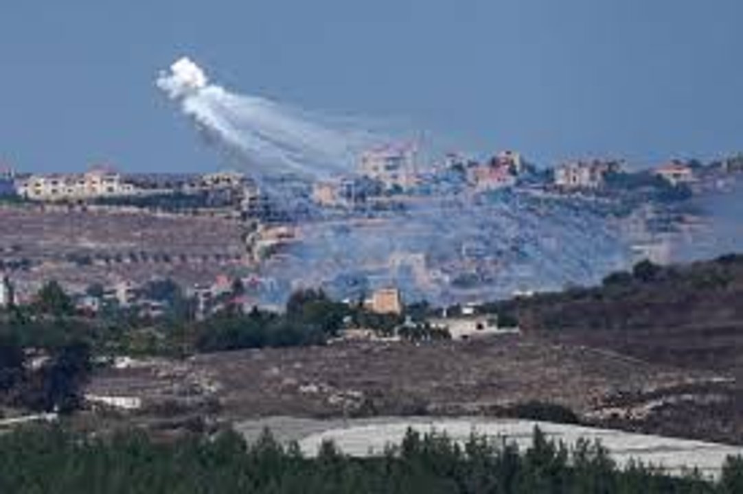 Desplazados palestinos afectados por tormenta de arena en Gaza