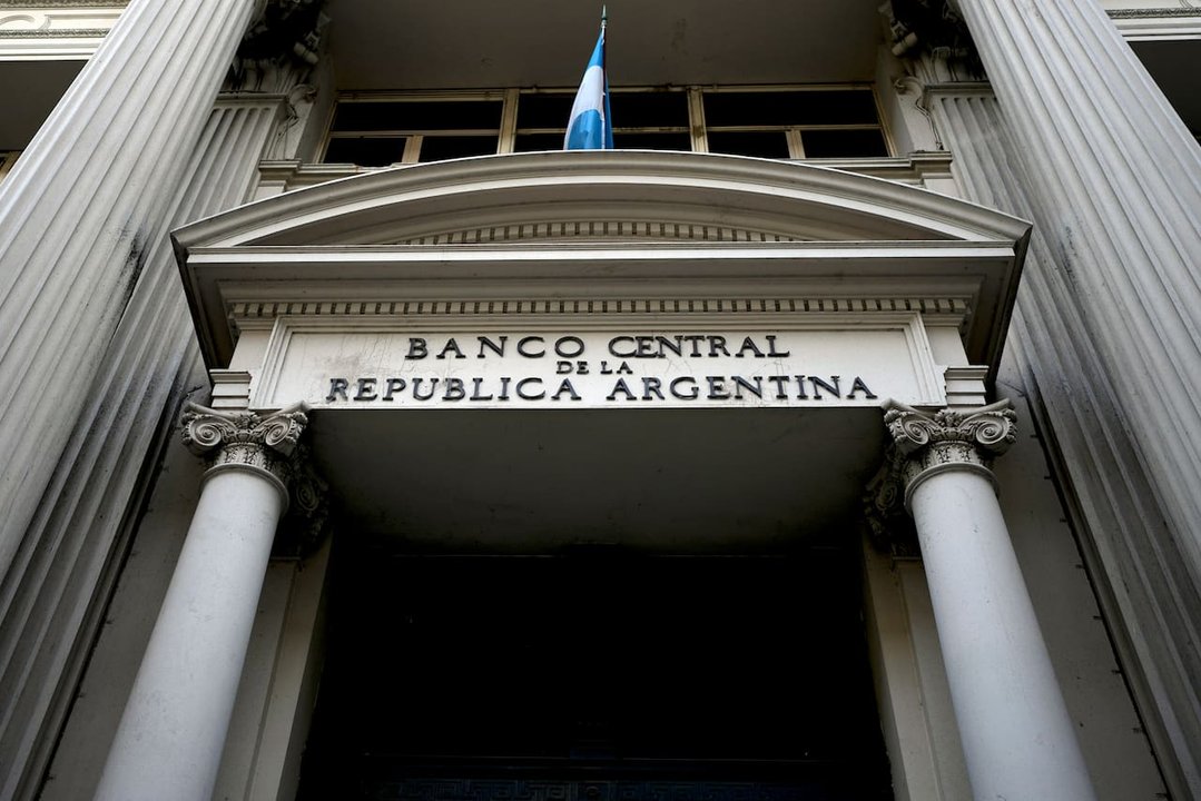 Fachada del Banco Central de la República Argentina