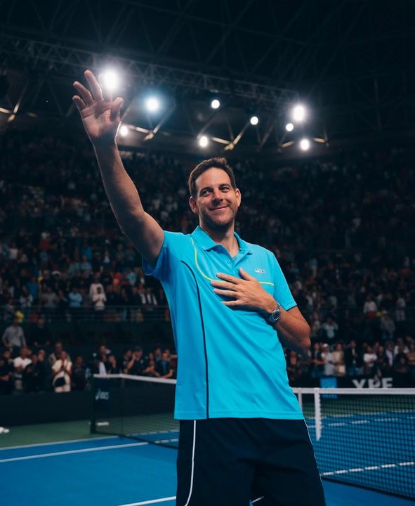 Juan Martín Del Potro en la nueva campaña de SanCor Salud
