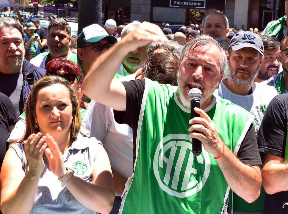 La CTA respaldó a Aguiar tras ser denunciado en la Justicia por supuestas “amenazas al orden constitucional”