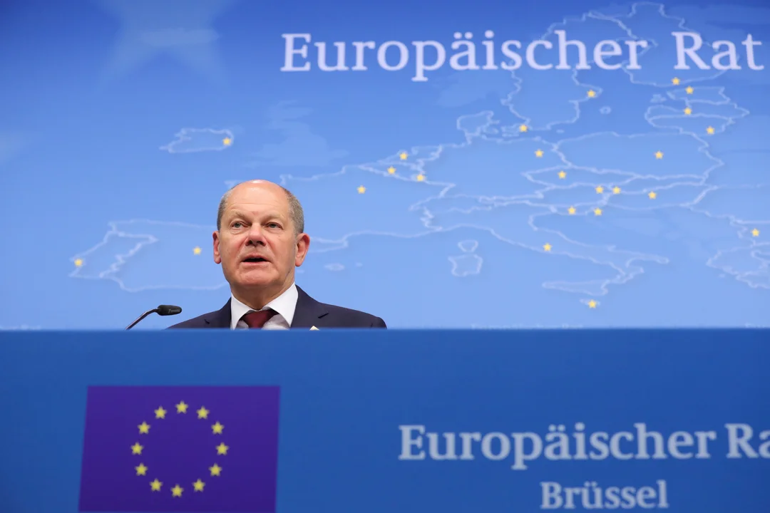 El canciller alemán, Olaf Scholz.