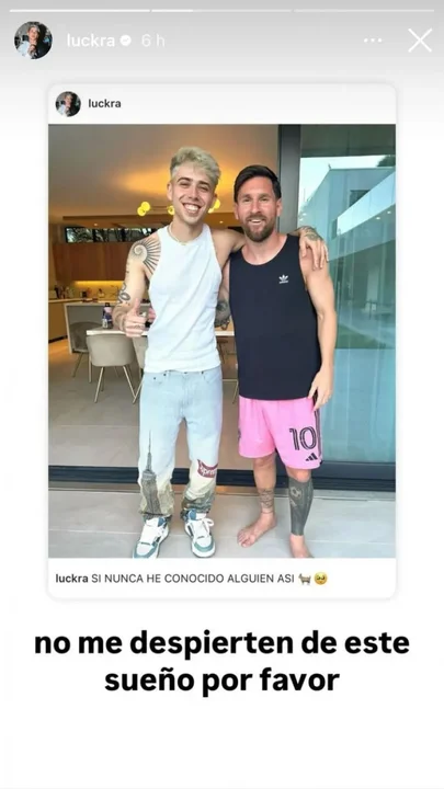 Lionel Messi y su encuentro con Nicki Nicole y Luck Ra: un momento inolvidable en Rosario