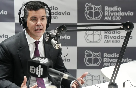 El presidente de Paraguay, Santiago Peña.