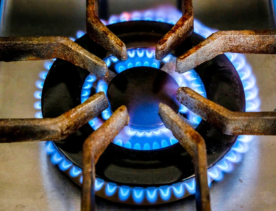 Medidor de gas domiciliario en zona fría