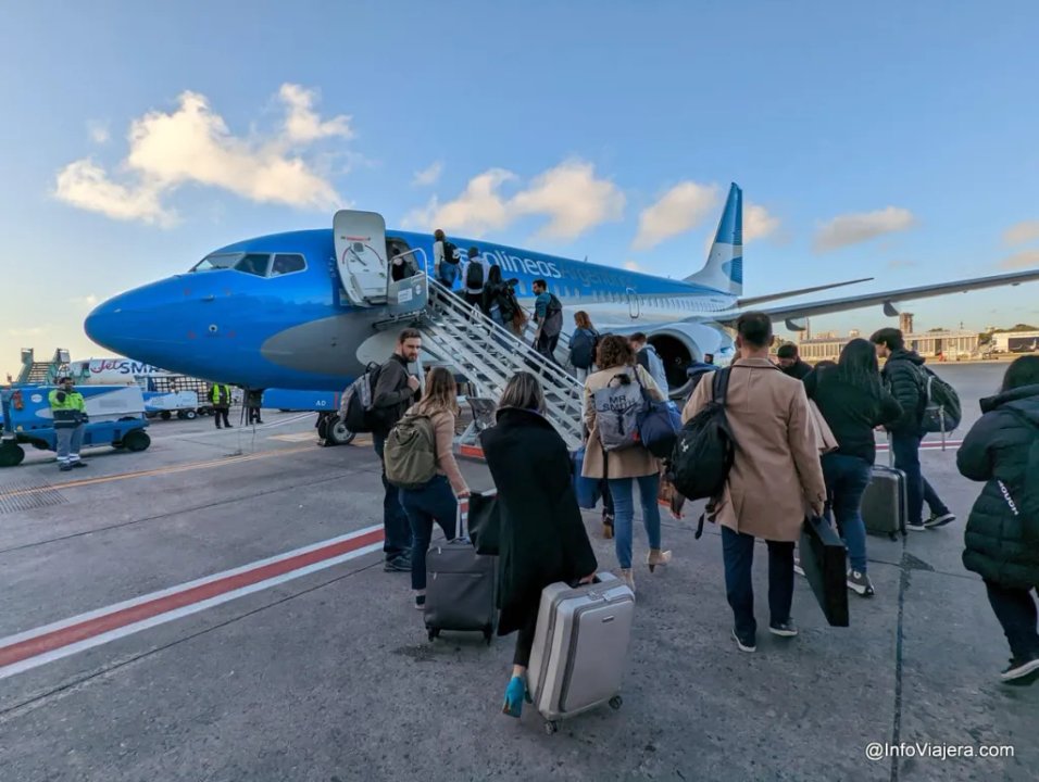 Más de 4 millones de pasajeros viajaron en avión por el país en el mes de  febrero - Agencia Noticias Argentinas