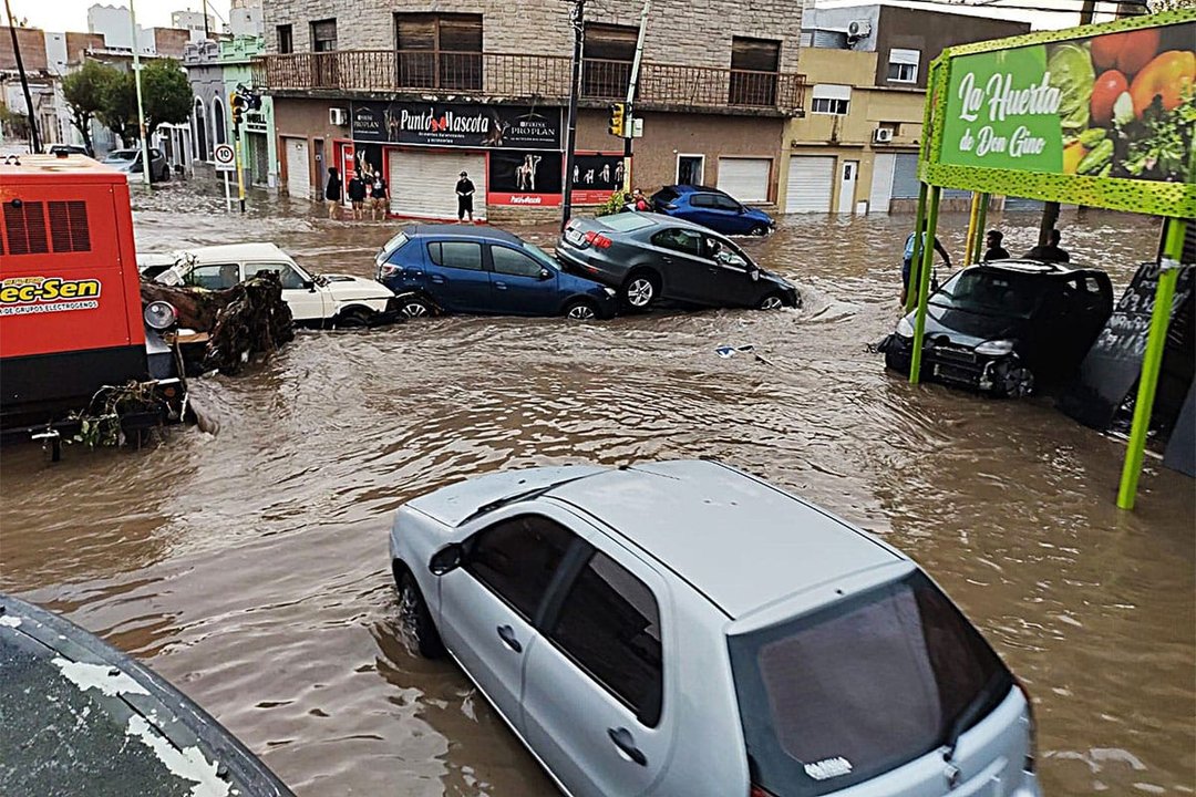Alerta naranja por lluvias intensas en Buenos Aires