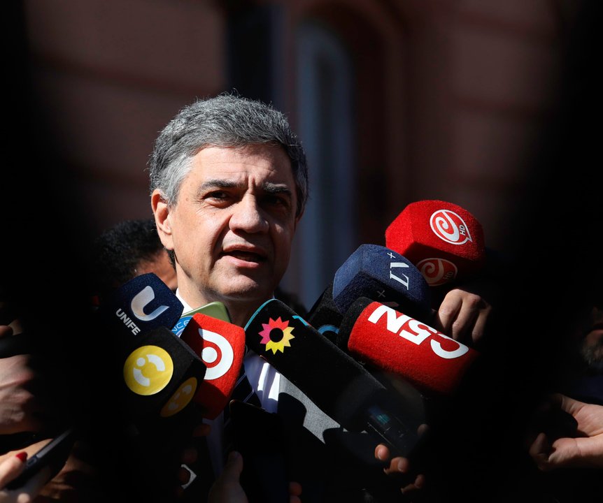 Conferencia de prensa de Jorge Macri sobre las medidas por las amenazas en escuelas
