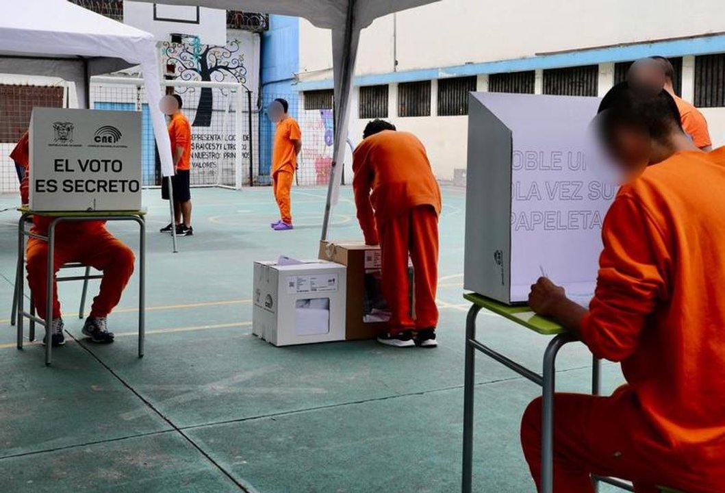 Elecciones en Ecuador: ya votaron los presos sin sentencia Elecciones en Ecuador: ya votaron los presos sin sentencia