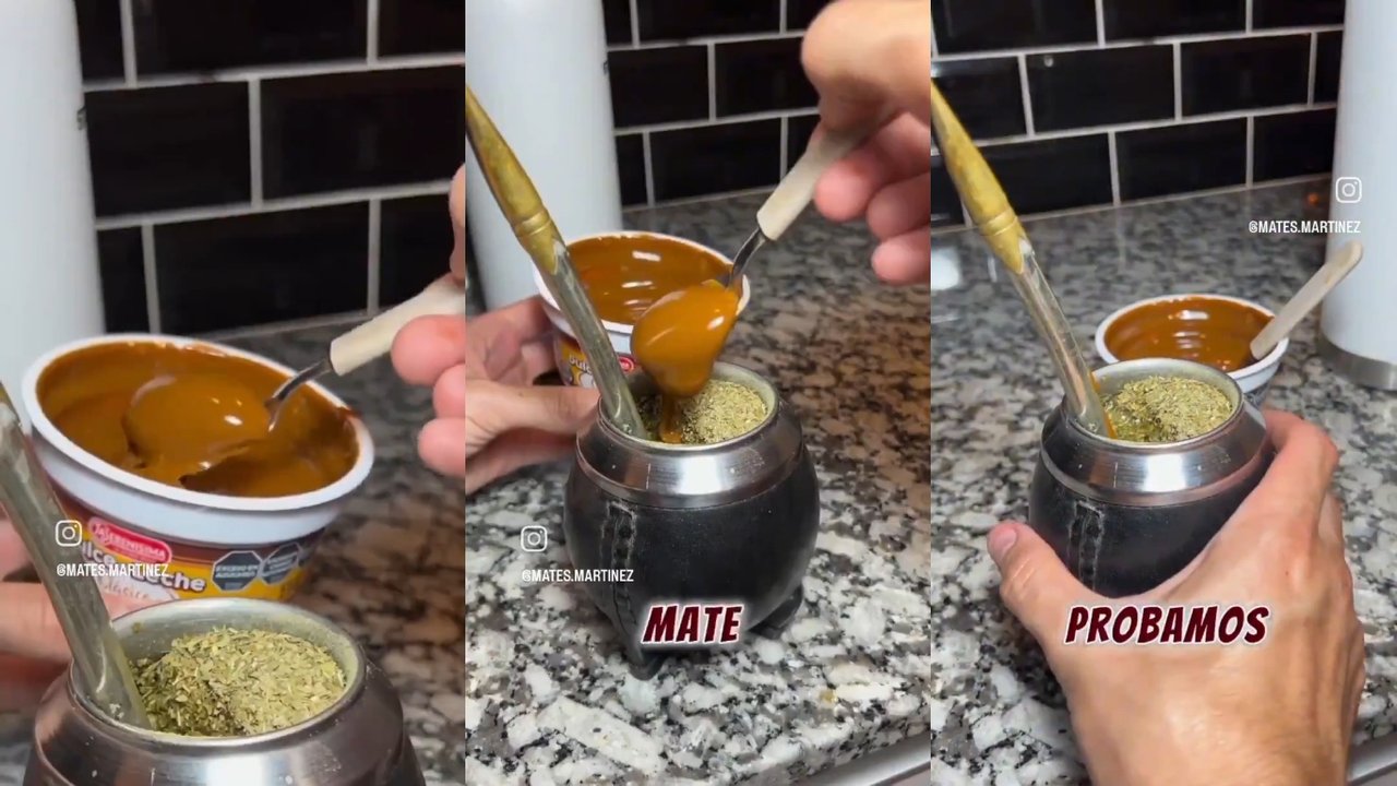 Mate con dulce de leche, la grieta del momento: ¿el invento más argentino o una herejía total?