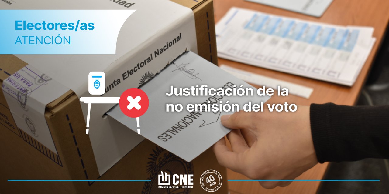 Elecciones CABA 2025: ¿Qué pasa si no puedo ir a votar este domingo?