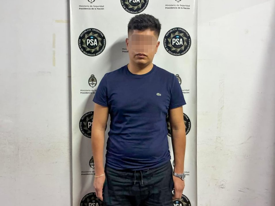 Detenido.