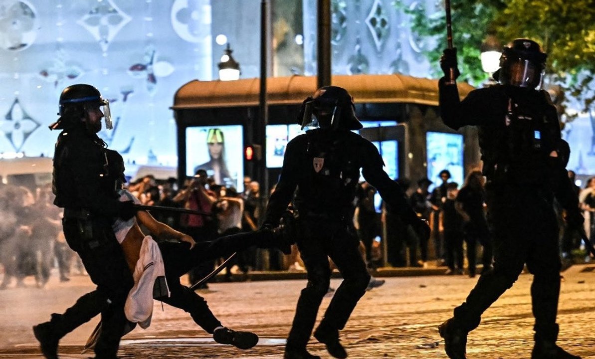 Operativo de seguridad en París por el partido Francia-Marruecos