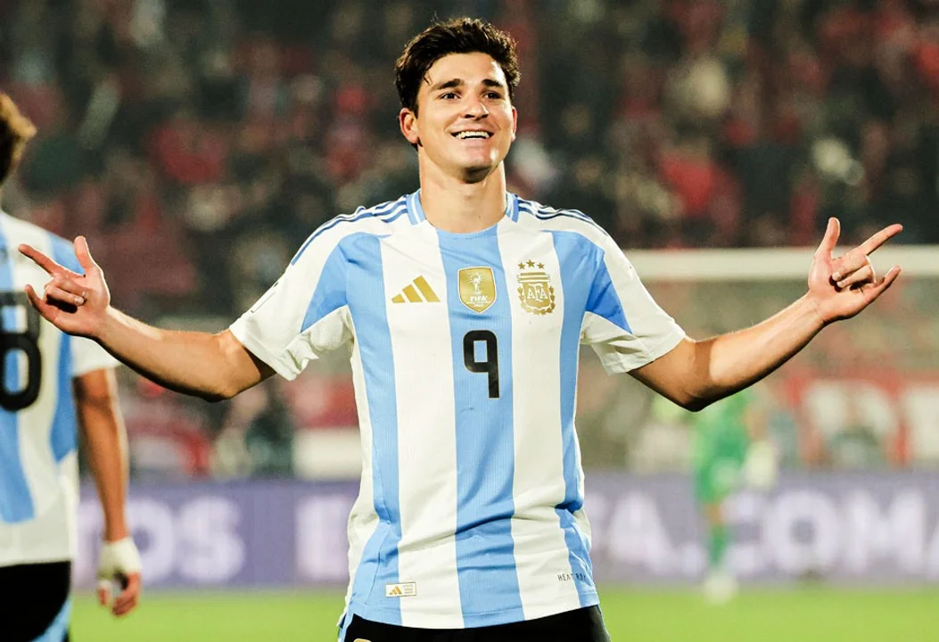 Julián Álvarez le dio el triunfo a la Selección.