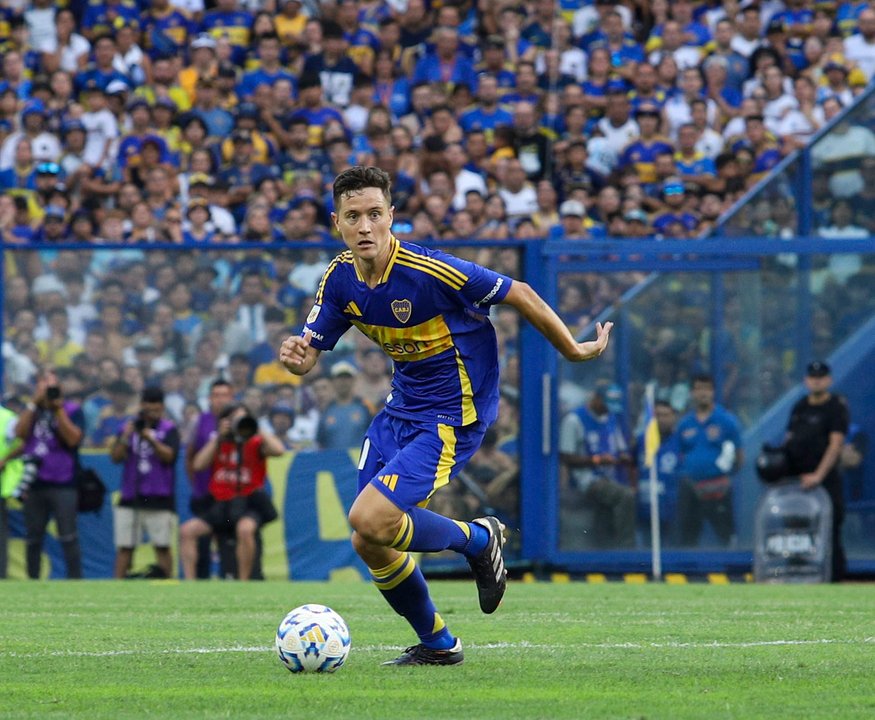 Ander Herrera durante su etapa en Boca Juniors