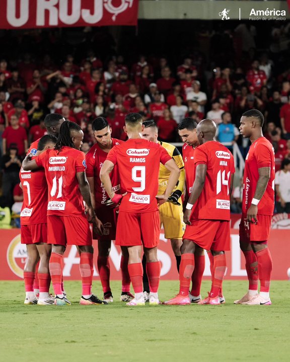 América de Cali venció a Bahia y se enfrentará a Fluminense en los octavos de la Copa Sudamericana