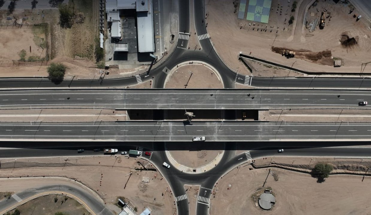 Trabajos de obra pública en rutas nacionales de La Rioja