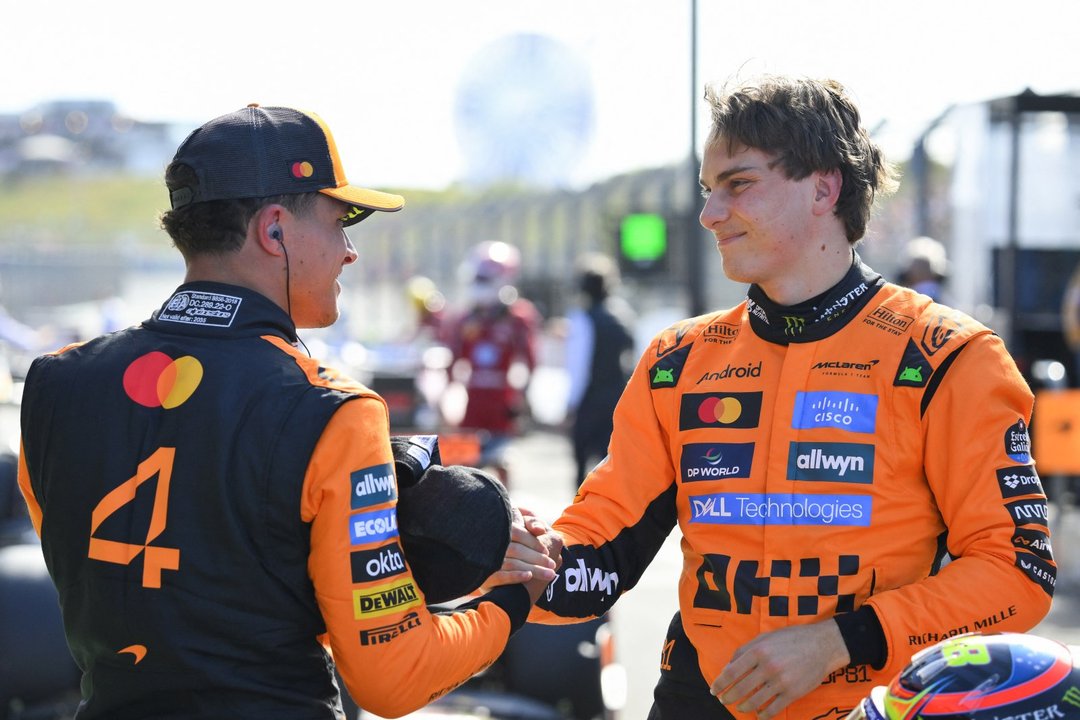 Así fue la comparación de la vuelta de Piastri y Norris en la clasificación del GP de Países Bajos Así fue la comparación de la vuelta de Piastri y Norris en la clasificación del GP de Países Bajos