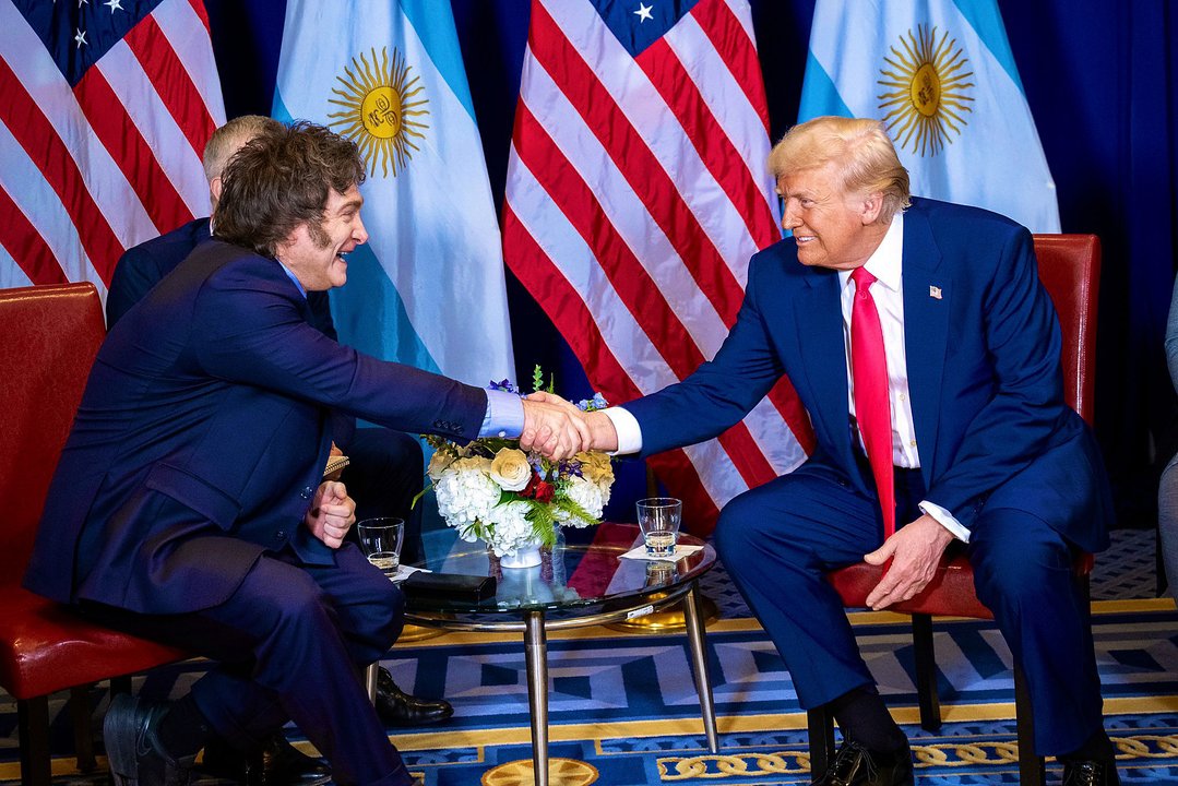 Argentina negocia un préstamo de emergencia con Estados Unidos, anunció el presidente Milei Argentina negocia un préstamo de emergencia con Estados Unidos, anunció el presidente Milei