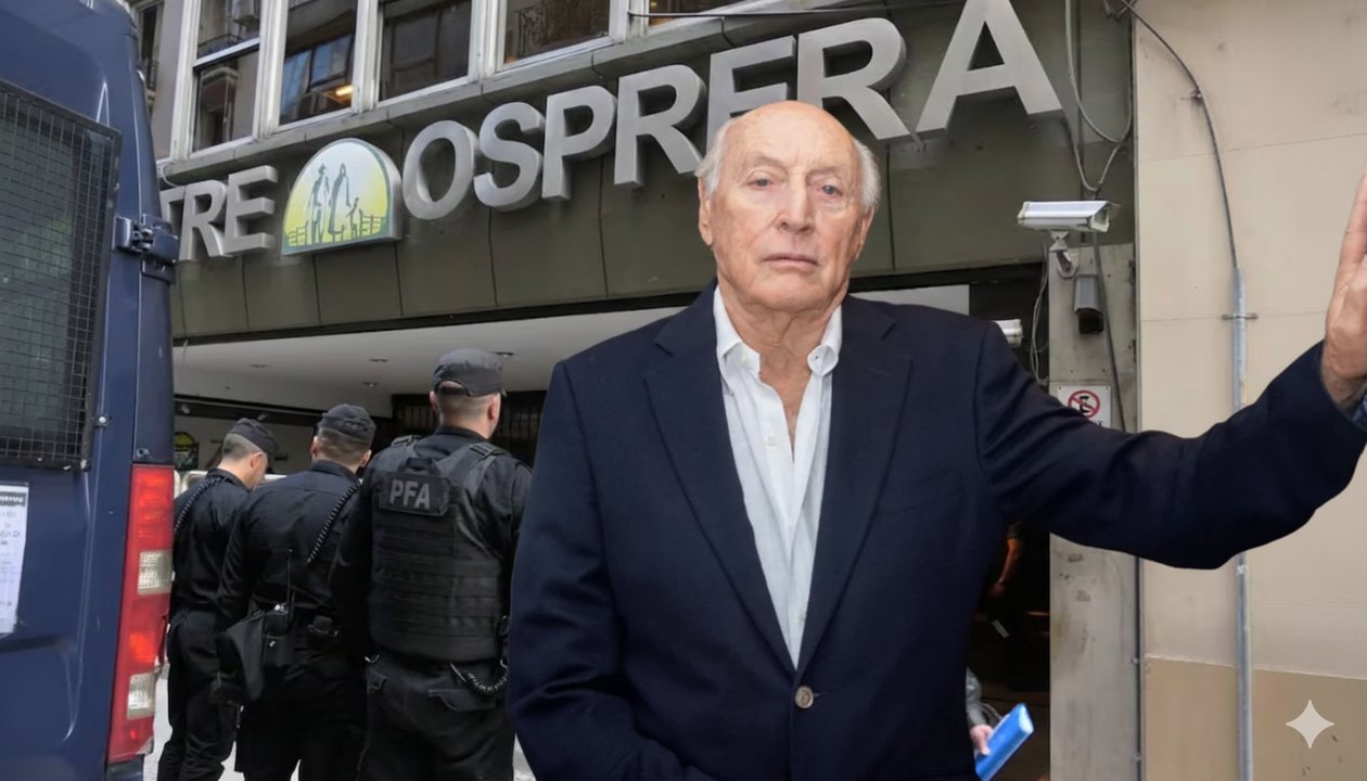 Sede de la obra social OSPRERA intervenida por la Justicia