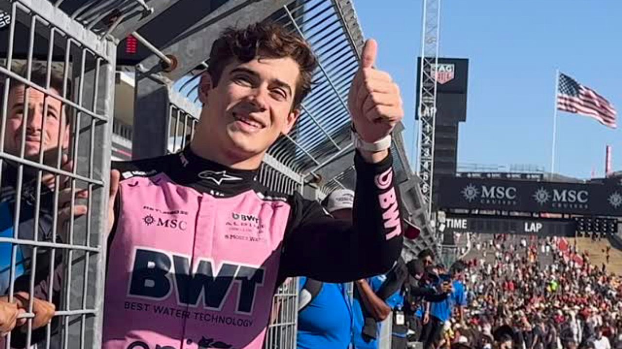 Franco Colapinto renueva con Alpine y seguirá en la Fórmula 1 en 2026