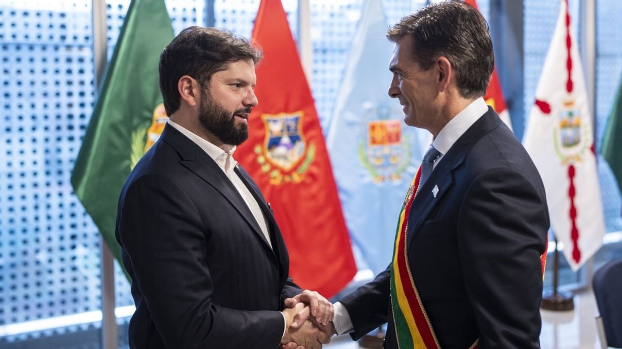 Boric y Paz inician una nueva etapa en el vínculo bilateral tras 19 años sin cumbres Chile-Bolivia