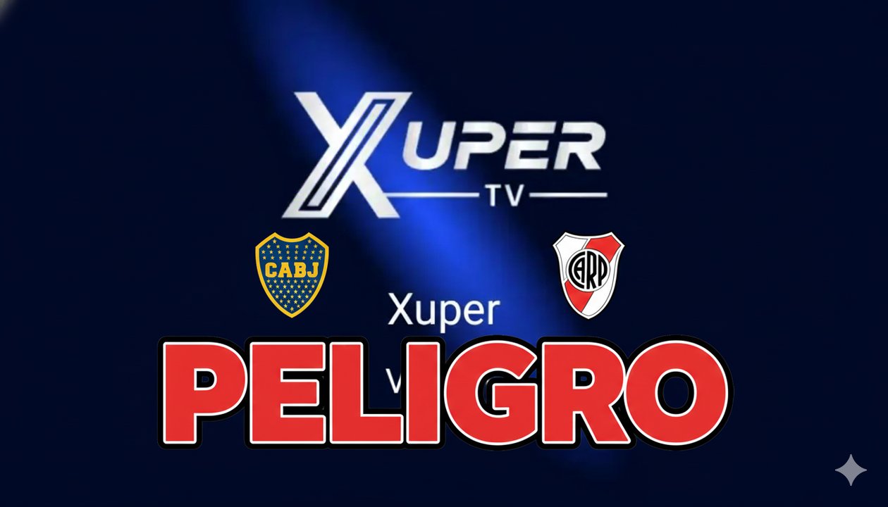 Ver en vivo Superclásico Boca vs. River gratis en Xuper TV (ex Magis) puede dañar tu celular o Smart TV
