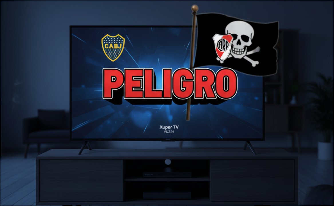 Robo de datos bancarios y malware por ver Boca vs. River por Internet en Magis TV, Xuper TV o Pelota Libre