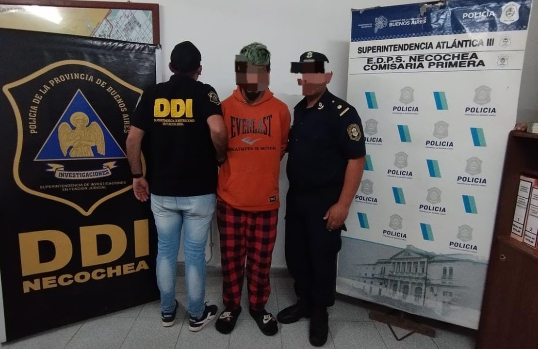 La imagen de Ángel Gutiérrez, el detenido por el femicidio de Débora Oviedo