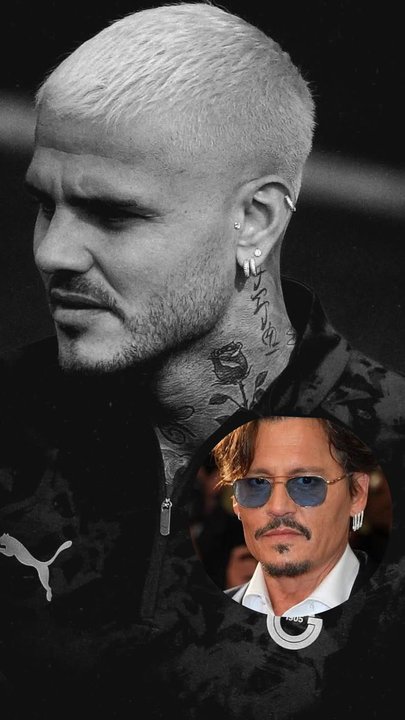 La sorpresiva reacción de Mauro Icardi al ver a Wanda Nara con Johnny Depp