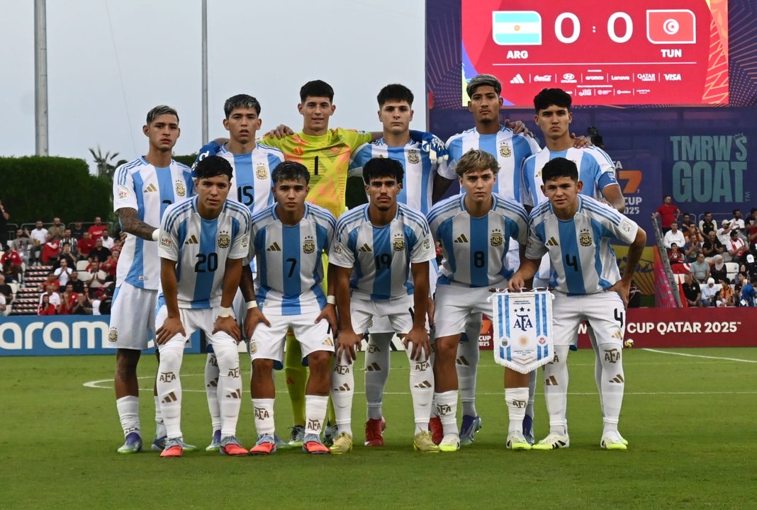 Argentina y México se cruzan por los 16avos del Mundial Sub 17 de Qatar