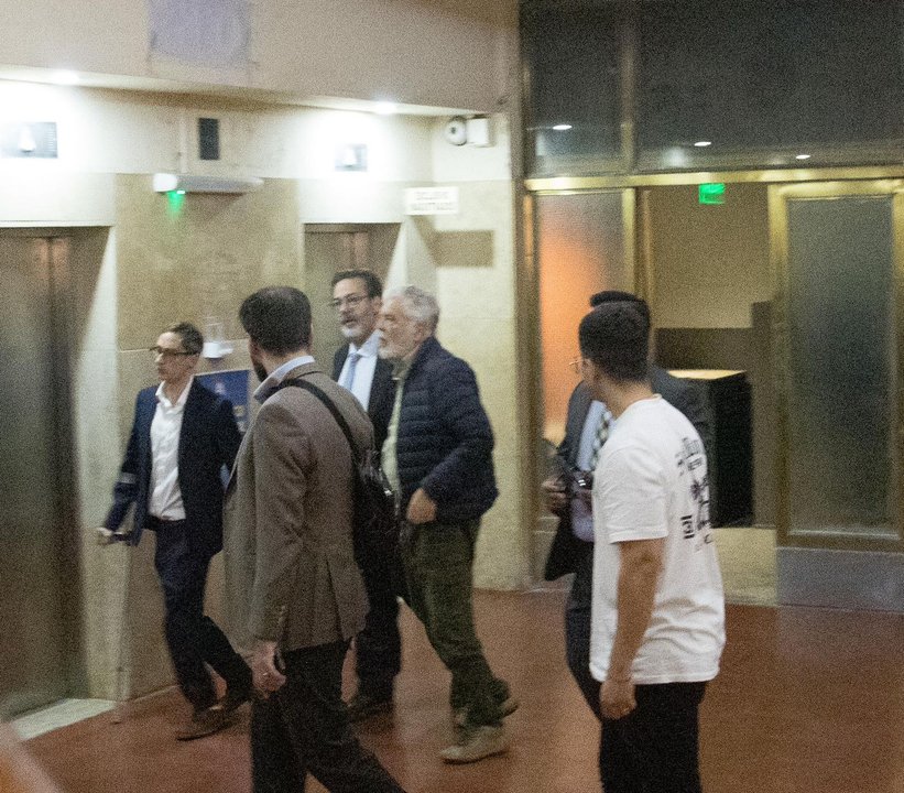 Julio De Vido llegó a Comodoro Py para entregarse