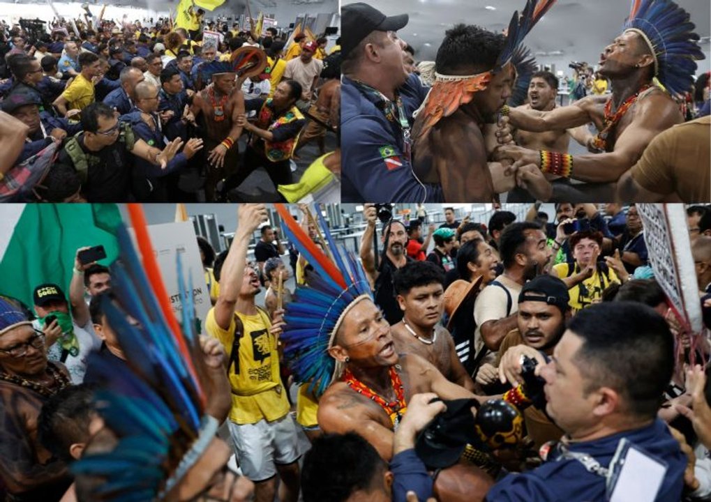 Invasión de indígenas y activistas en COP30