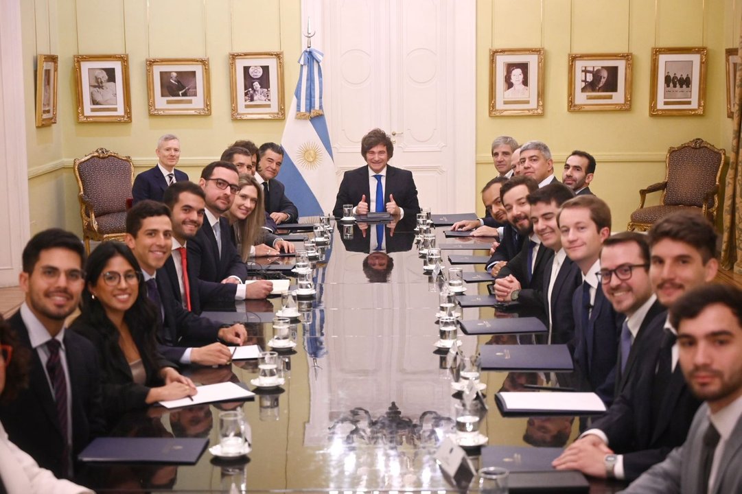 Javier Milei recibió a Miguel Galuccio, CEO de la petrolera Vista Energy